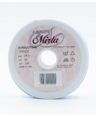Nastro sbieco in cotone 25 mm