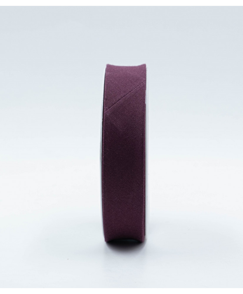 Nastro sbieco in cotone 25 mm