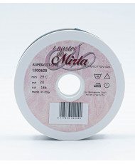 Nastro sbieco in cotone 25 mm