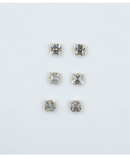 Crystal squares for setting...