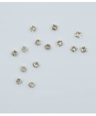 Crystal squares to be set 5mm