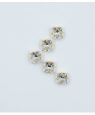 Crystal squares for setting...