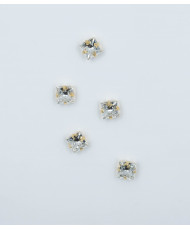 Crystal squares for setting 10mm