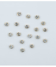 Crystal squares for setting...