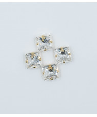 Crystal squares for setting...