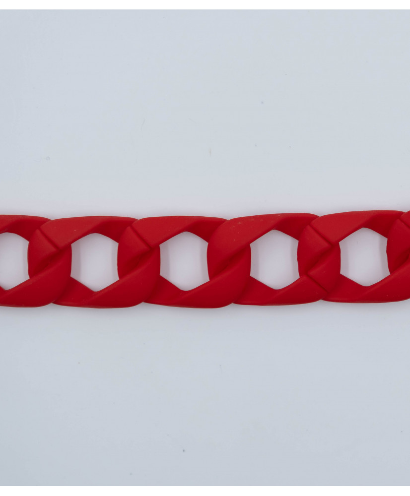 Plastic chain h 2 cm