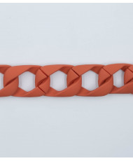 Plastic chain h 2 cm