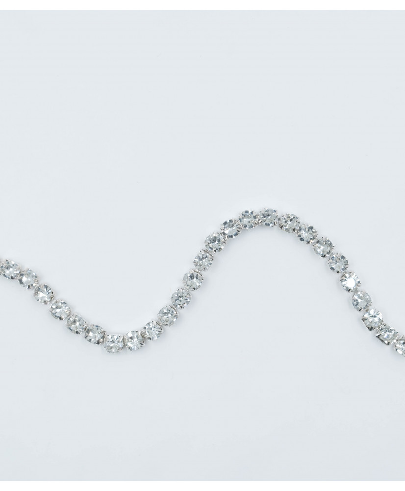 Catena in strass  6 mm