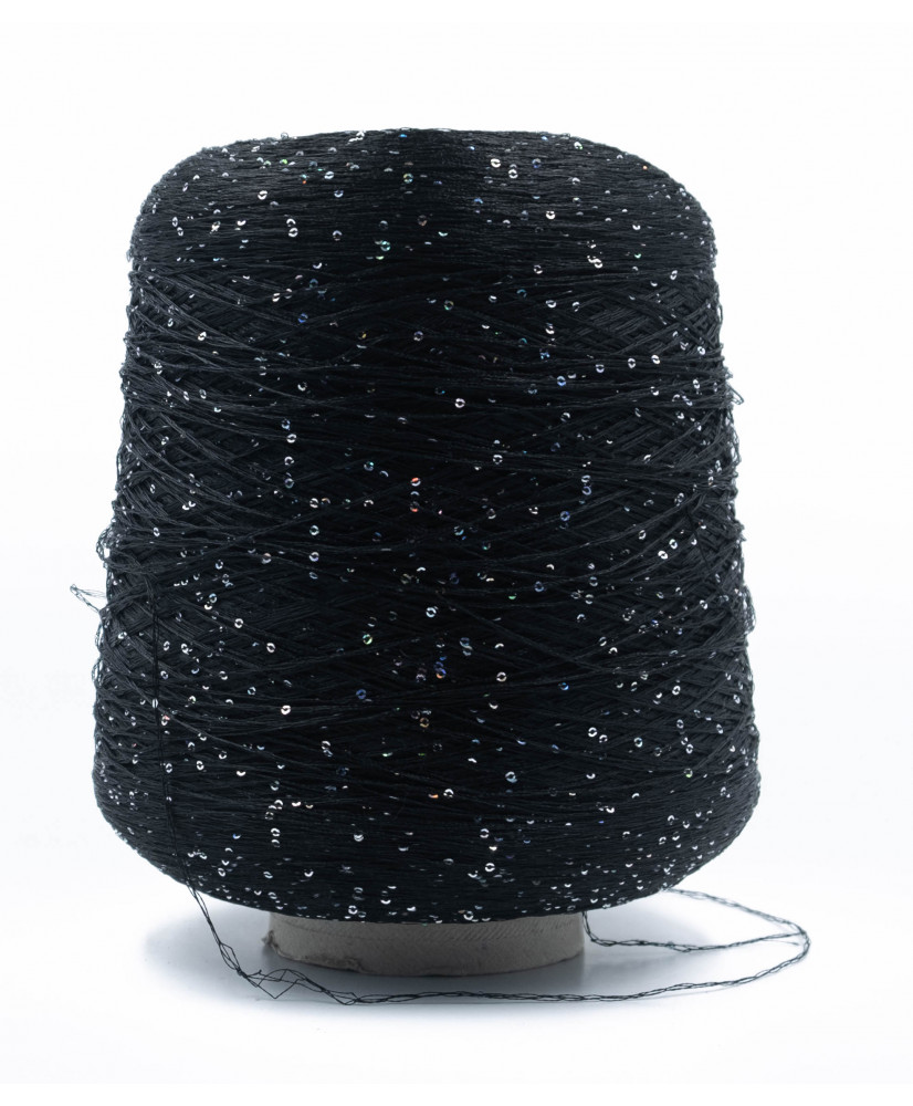 Polyamide 100% with 1 mm sequins
