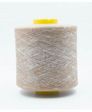 Cotone 72% Fibra metallica (Lurex) 18%  Poliammidica 10%