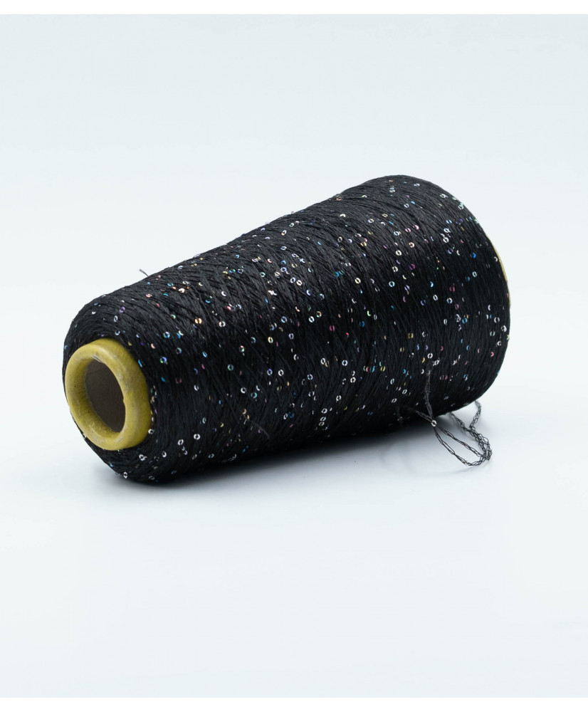 Polyamide 100% with 1 mm sequins