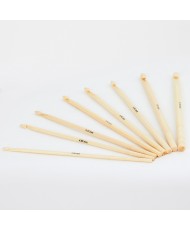 Bamboo -  Set of Single Ended Crochet Hooks