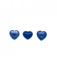 Heart shaped buttons 17x18 mm