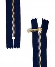 Closed end zipper