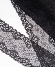 Valencienne lace with elastan
