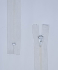 Fixed Zipper With Plastic Chain and metal Slider