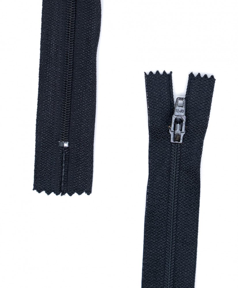 Cerniera Catena Plastica Curosore Metallo Fisso