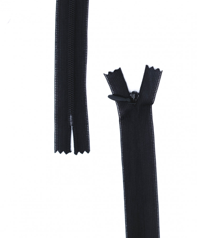 Cerniera con Catena in Plastica Curosore Metallo Invisibili Fisso