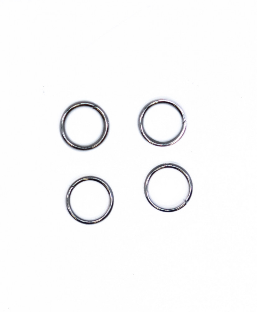 Metal rings 1x6 mm