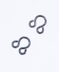 Nikel hooks and eyelets №1