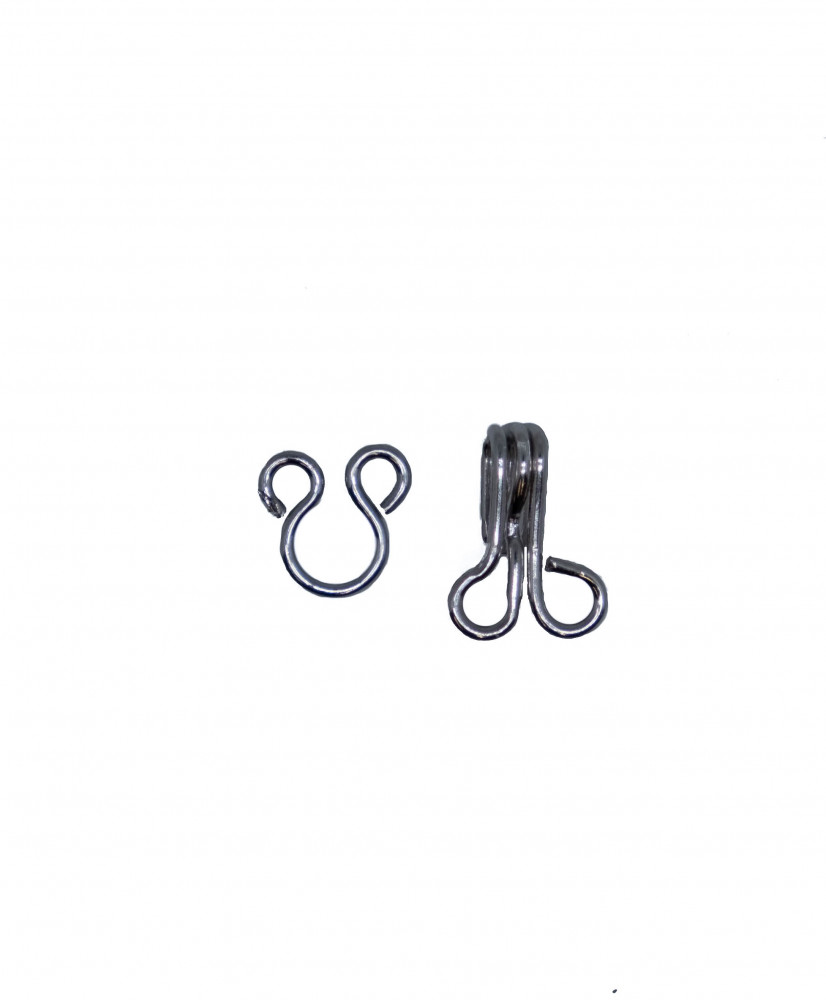 Nikel hooks and eyelets №2