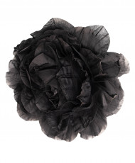 Large flower in fabric