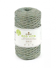 Cotone riciclato 75% Poliestere riciclato 15% Lurex 10%