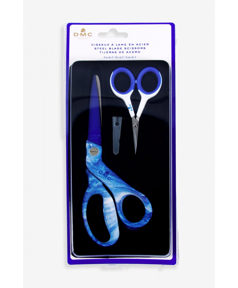 Set of 2 pairs of scissors
