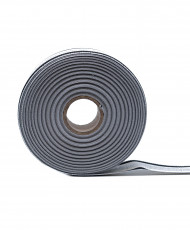 Ribbed Gros Grain Ribbon With silver Lurex