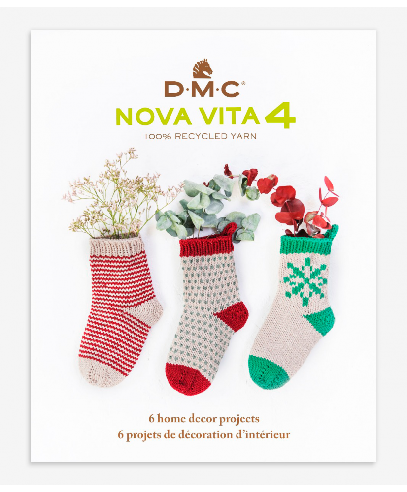 Book №5 decorations home Nova Vita 4 metallic in Italian, Spanish and Portuguese