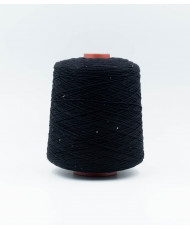 Cotton 100% with sequins 2 mm